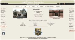 Desktop Screenshot of hicountryagency.com